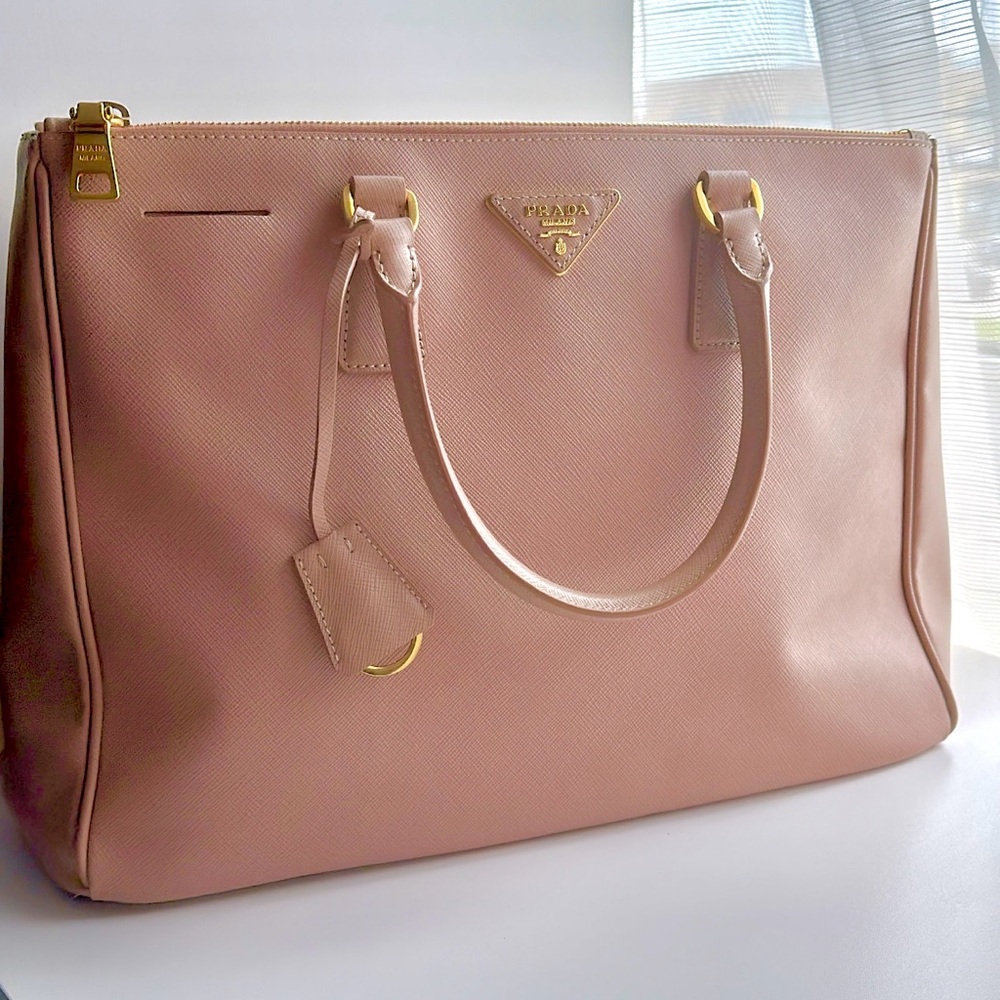 Prada Blush baby Pink Leather